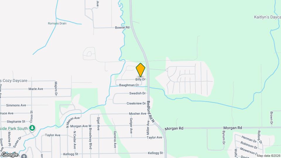 1 Billy Dr Map and Location Details