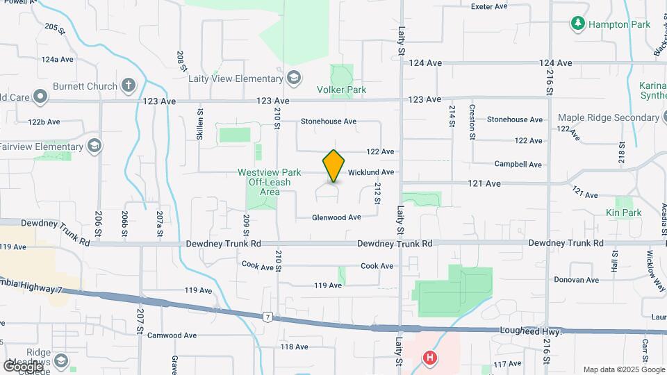 12119 Schmidt Crescent Map and Location Details