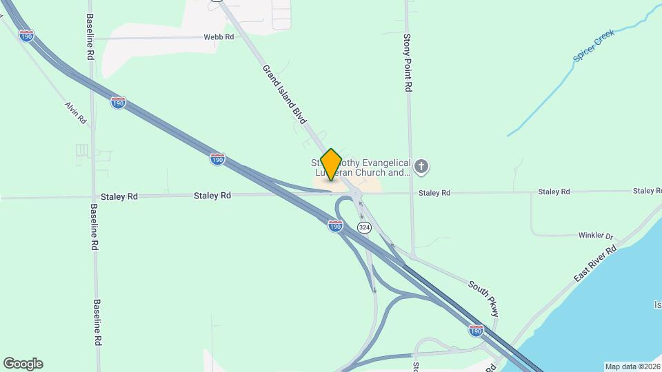 1709 Grand Island Blvd Map and Location Details