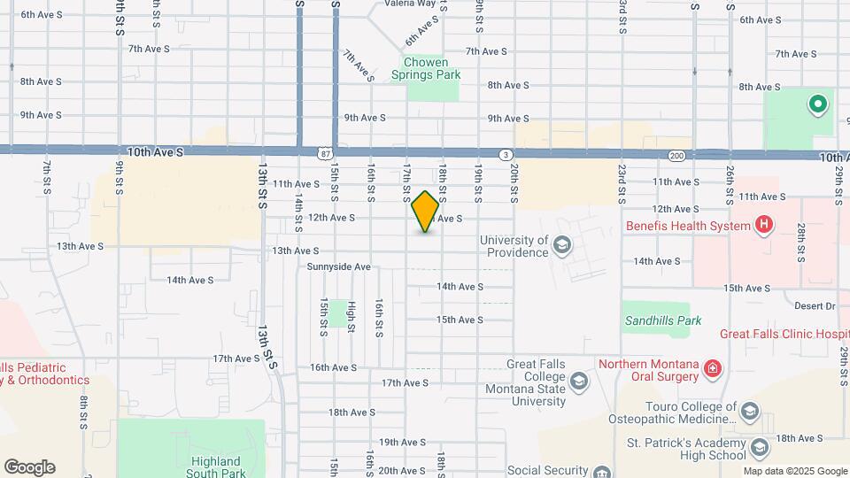 1715 13th Ave S Map and Location Details