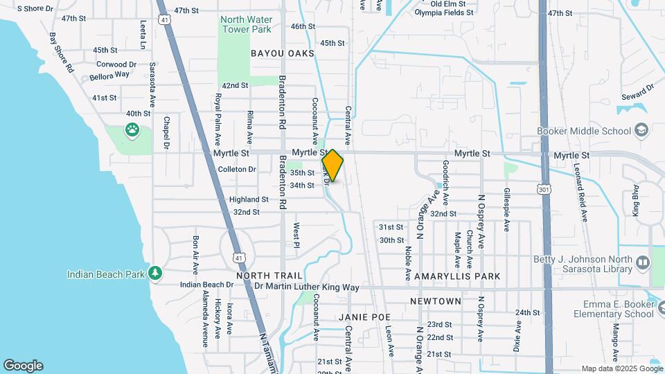 3400 Clark Dr Map and Location Details