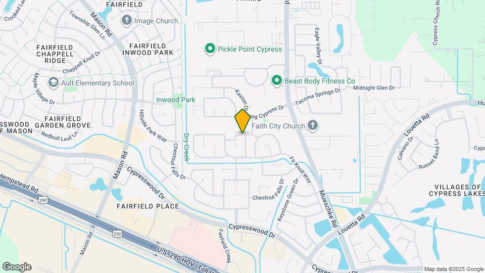 15019 Darby Retreat Ln Map and Location Details