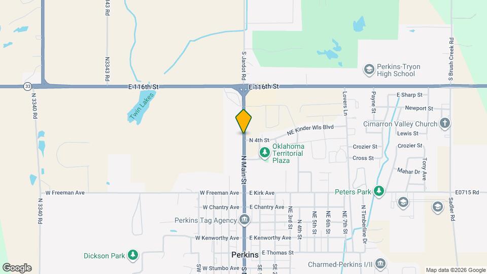 917 N 4th St Map and Location Details