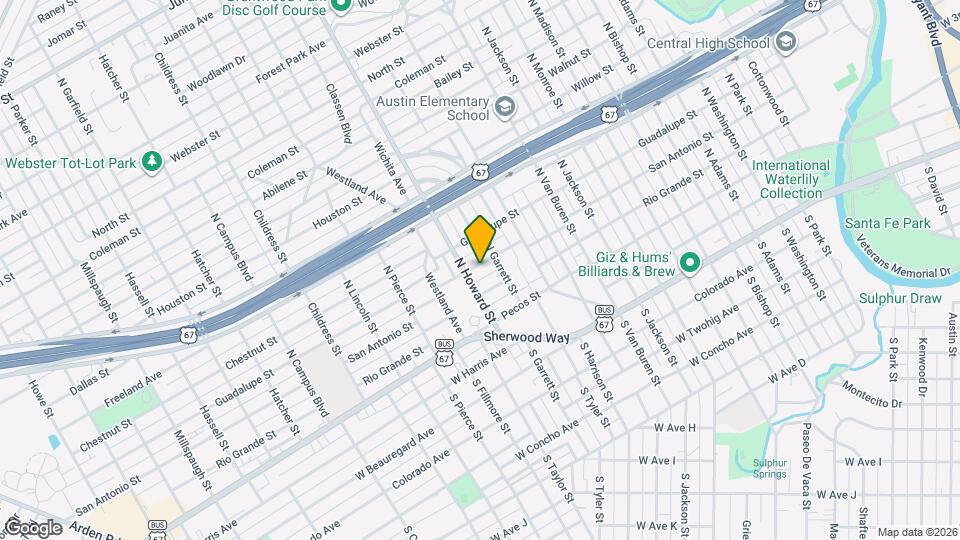 2017 San Antonio St Map and Location Details