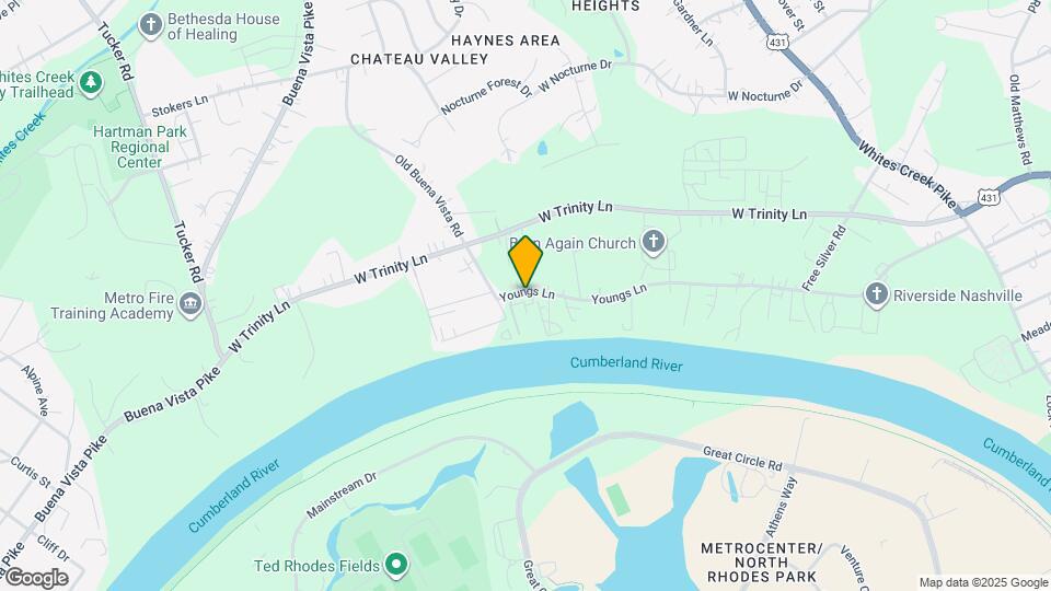 970 Youngs Ln Map and Location Details