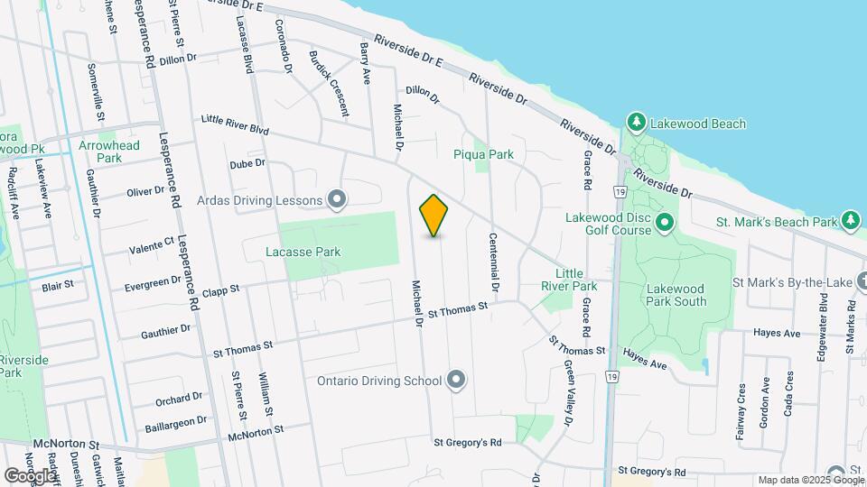 555 Revland Dr Map and Location Details