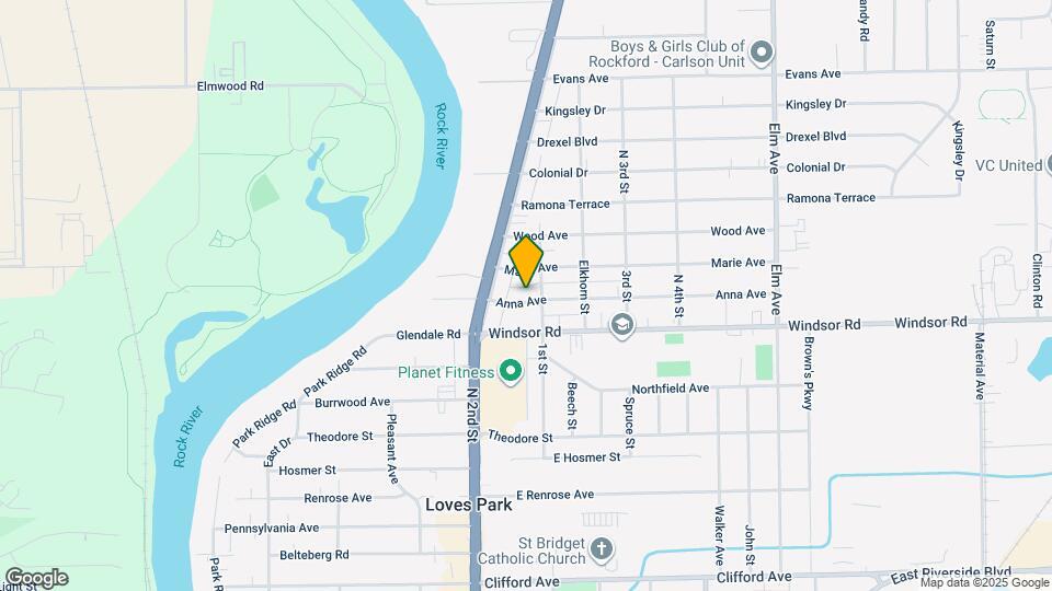 532 Anna Ave Mapa y Detalles de la Ubicación