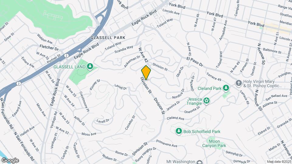 3936 Division St Map and Location Details