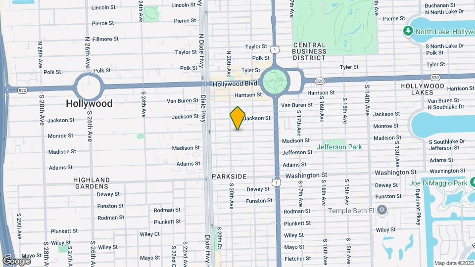 1942 Monroe St Map and Location Details