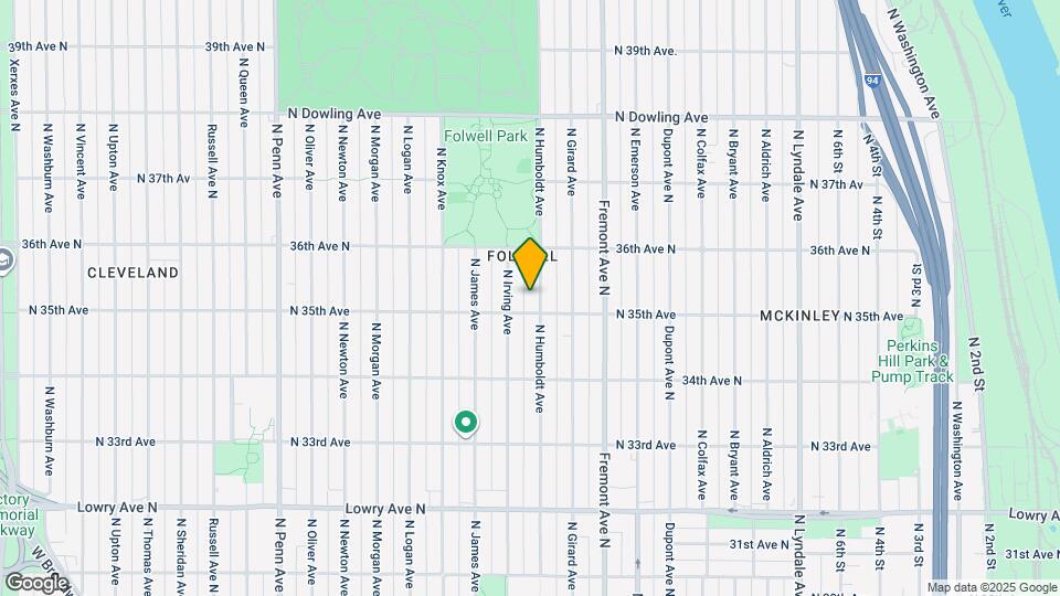 3511 N Humboldt Ave Map and Location Details