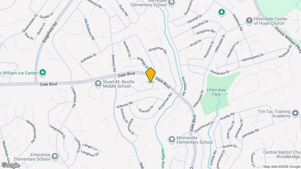 4653 Kirkdale Dr Map and Location Details