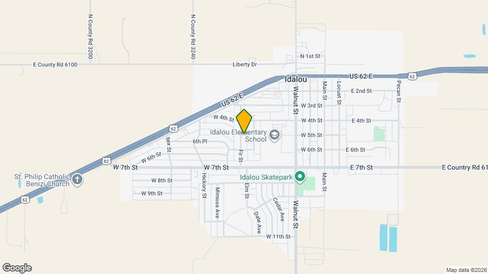 502 Fir St Map and Location Details