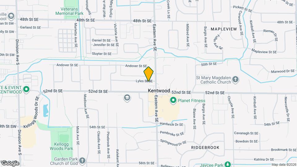 740 Lyles St SE Map and Location Details