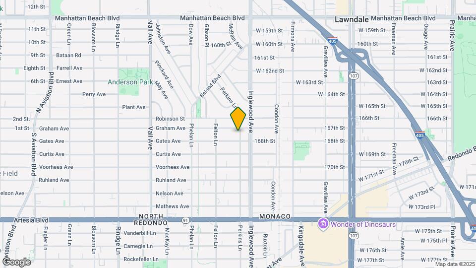 2607 Perkins Ln, Unit #E Map and Location Details