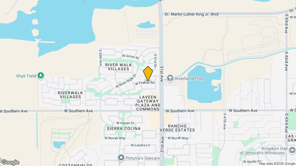 5143 W Fraktur Rd Map and Location Details