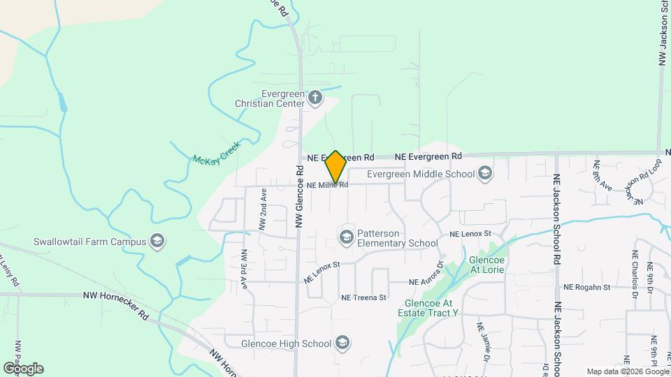 206 NE Milne Rd Map and Location Details