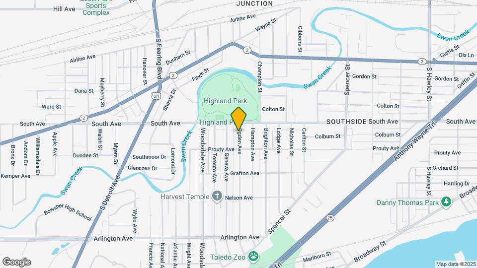 526 Ogden Ave Mapa y Detalles de la Ubicación