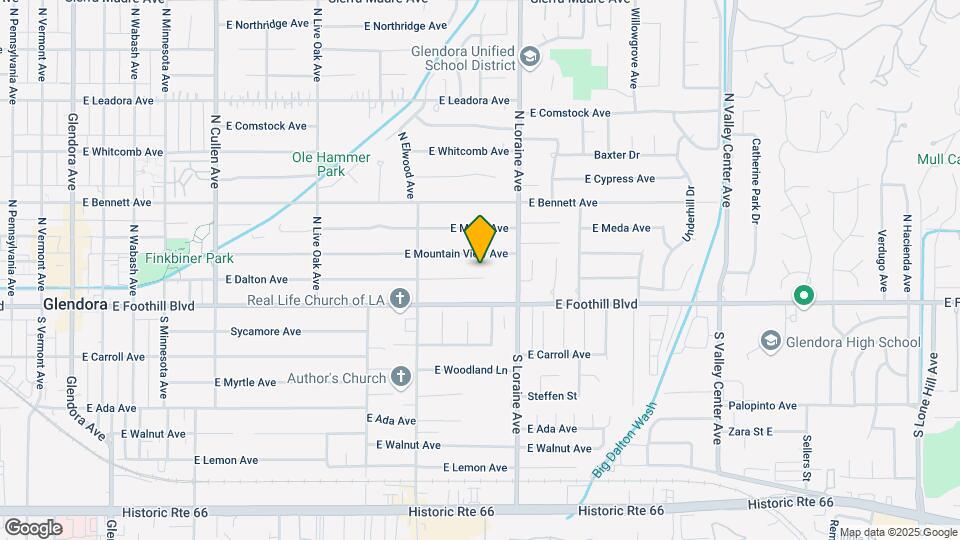 1019 E Dalton Ave Map and Location Details