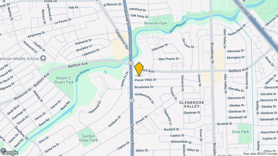 7623 Pecan Villas Dr Map and Location Details