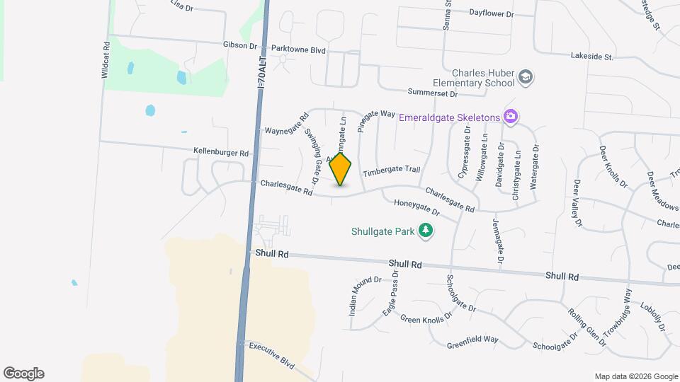 5847 Charlesgate Rd Map and Location Details