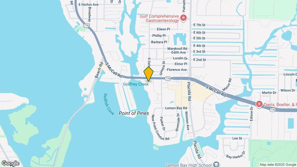 1480 Homestead Dr Map and Location Details