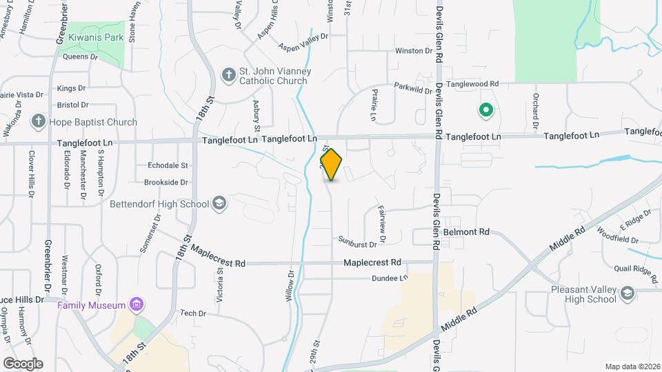 3555 29th St Map and Location Details