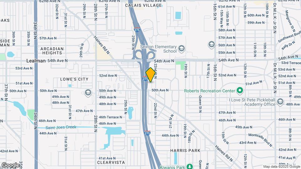 5037 23rd St N Mapa y Detalles de la Ubicación