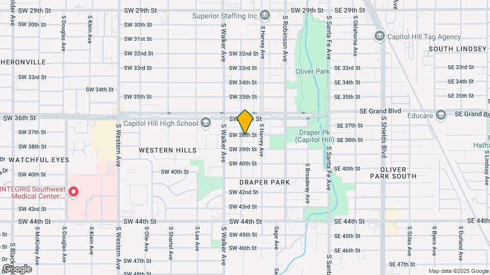 326 SW 38th St Map and Location Details