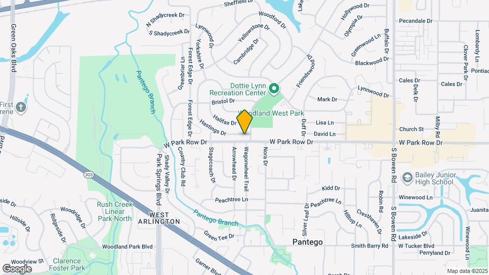 3402 Hastings Dr Map and Location Details