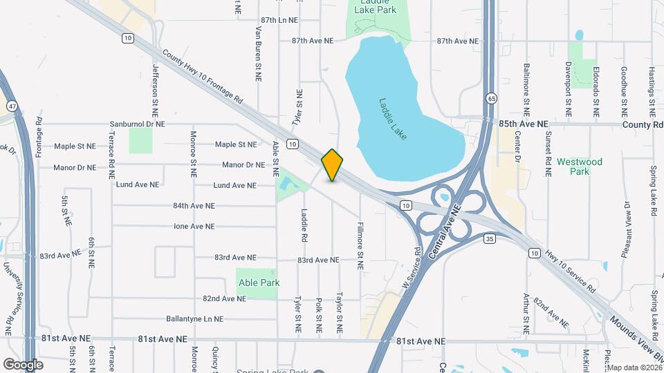 The Legends of Spring Lake Park 55+ Living Mapa y Detalles de la Ubicación