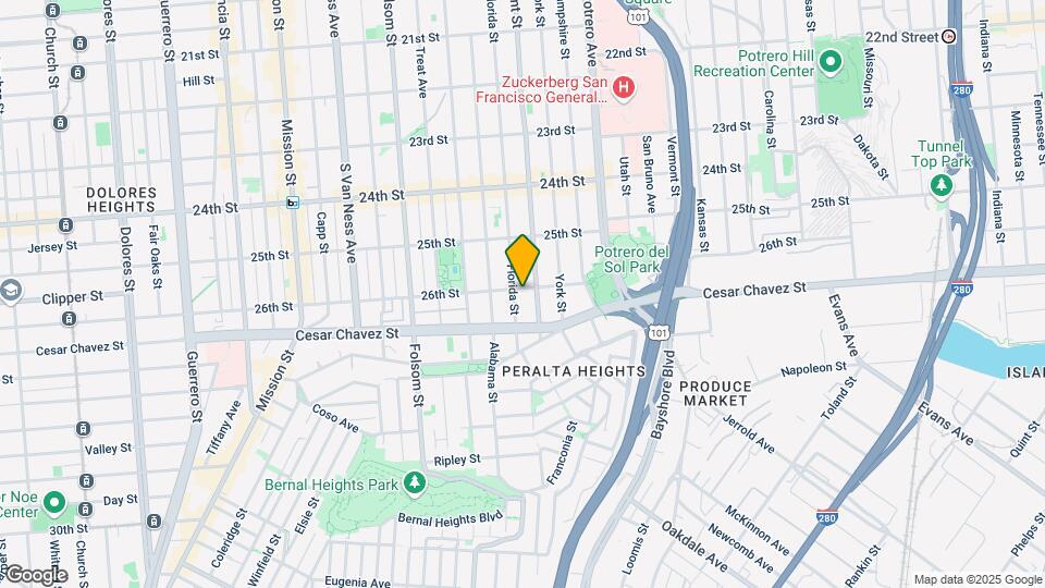 2966 26th St Mapa y Detalles de la Ubicación
