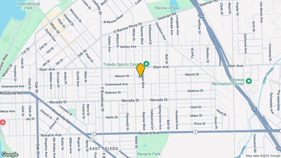 442 Raymer Blvd Map and Location Details