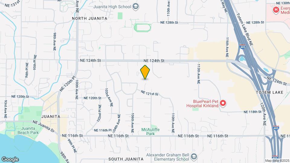 12135 107th Ave NE Map and Location Details