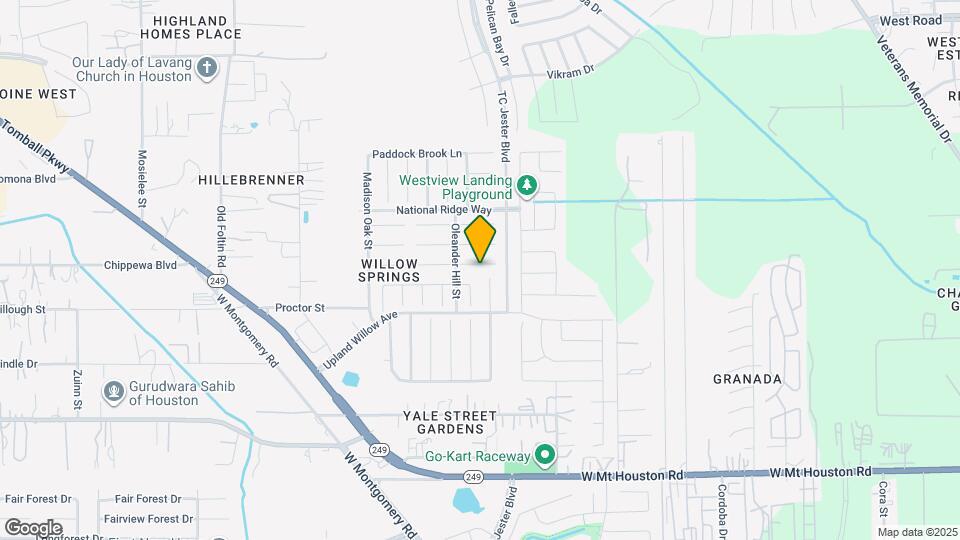 2727 Piney Lake Ct Map and Location Details