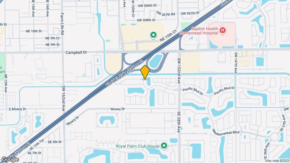 379 NE 25th Terrace Map and Location Details