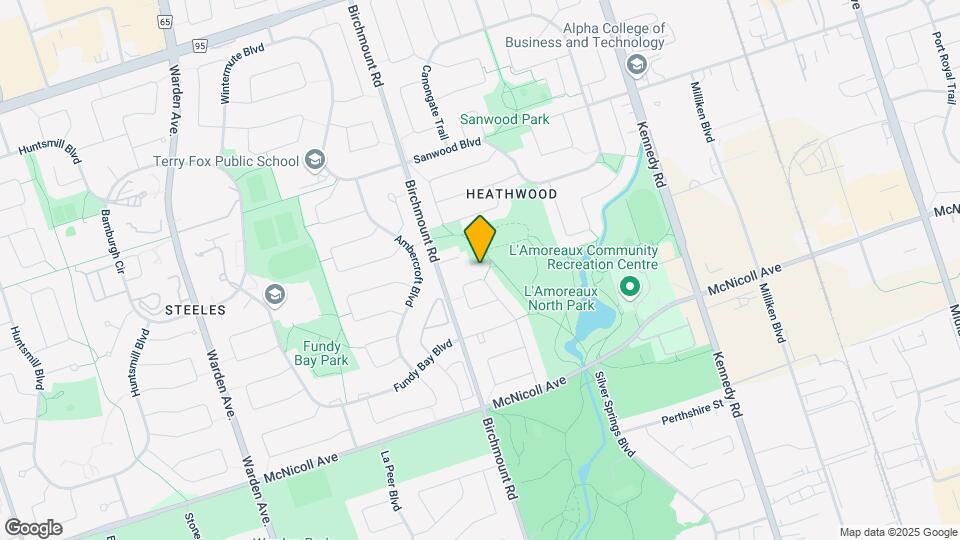 61 Morbank Dr Map and Location Details