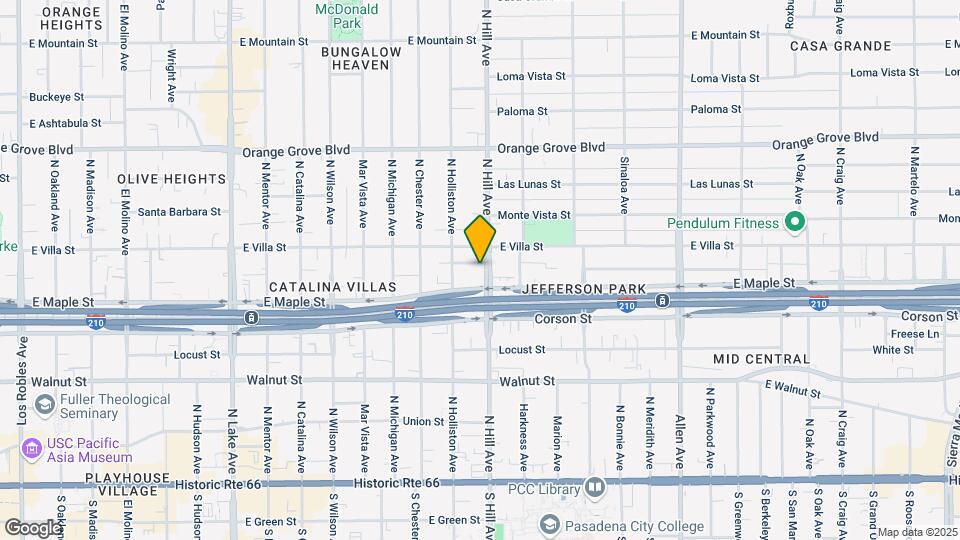 427-429 N Hill Ave Map and Location Details