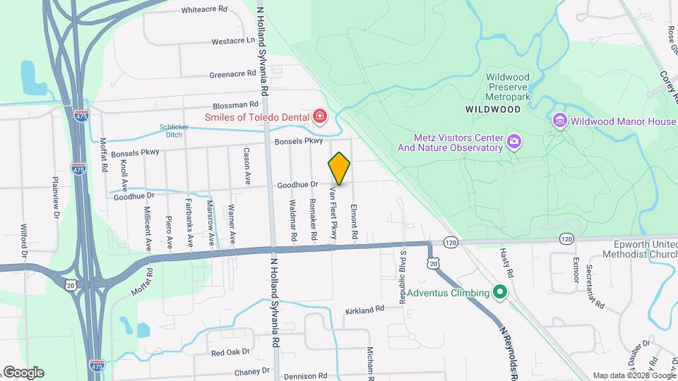 3238 Van Fleet Pkwy Map and Location Details