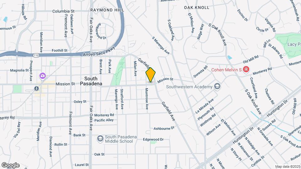 2016 Mission St Mapa y Detalles de la Ubicación