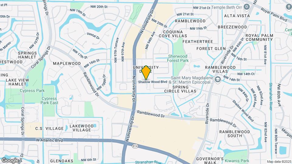 1571 NW 94th Way Map and Location Details