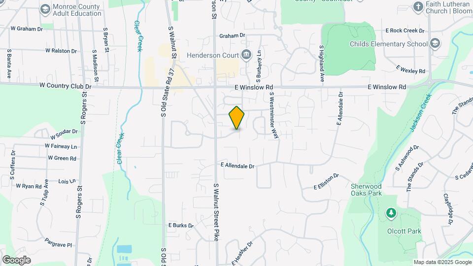 702 E Sherwood Hills Dr Map and Location Details
