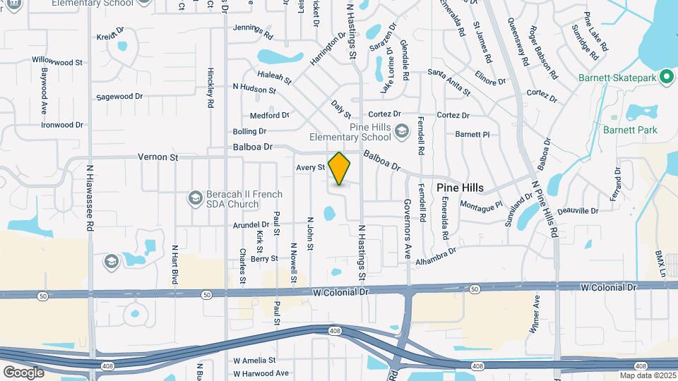 1167 Lake Blanche Dr Map and Location Details
