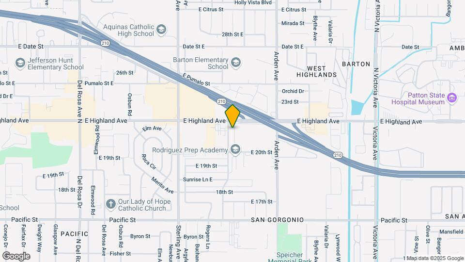 2159 N Guthrie St Map and Location Details