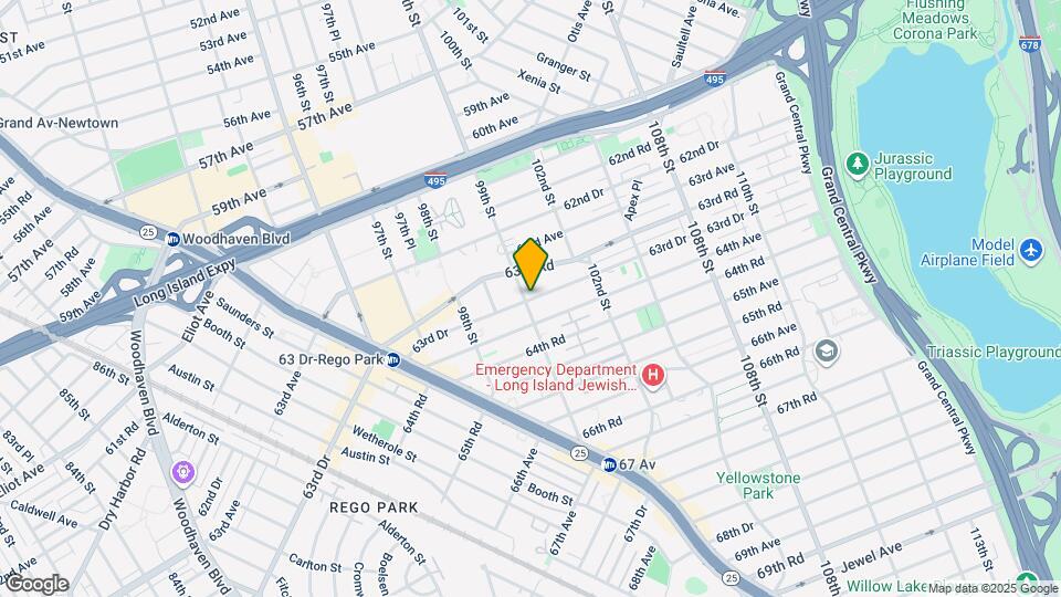 99-05 63rd Dr Map and Location Details