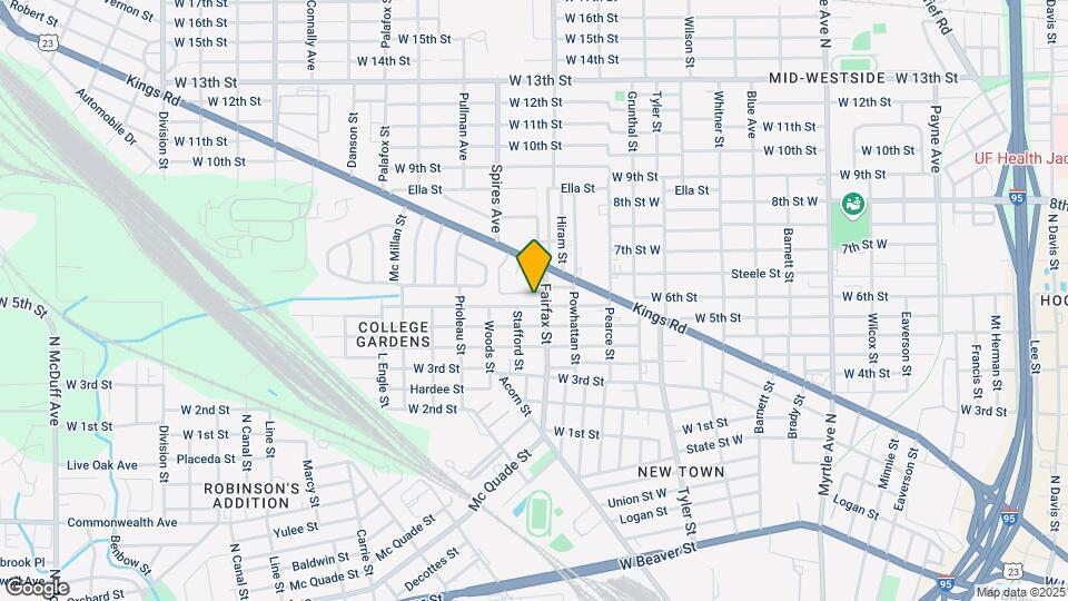 1813-1823 W 6th St Map and Location Details