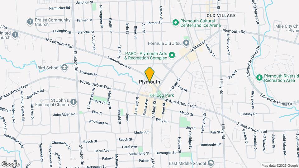 851-857 Penniman Ave Map and Location Details