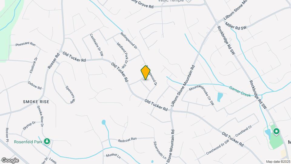 686 Rollingwood Pl Mapa y Detalles de la Ubicación