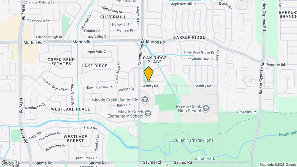 19055 Village Maple Ct Mapa y Detalles de la Ubicación