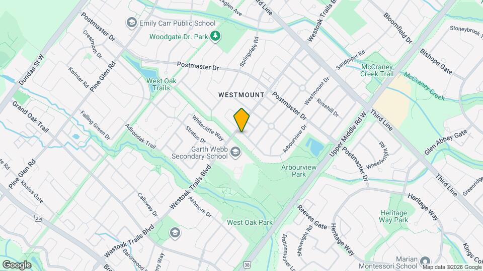 2266 Arbourview Dr Map and Location Details