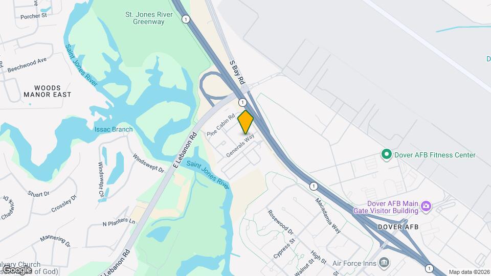 3002 Generals Way Map and Location Details